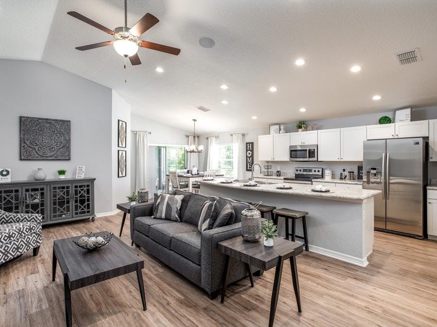 The Parker, a home for sale in Lakeland at Hunter's Crossing